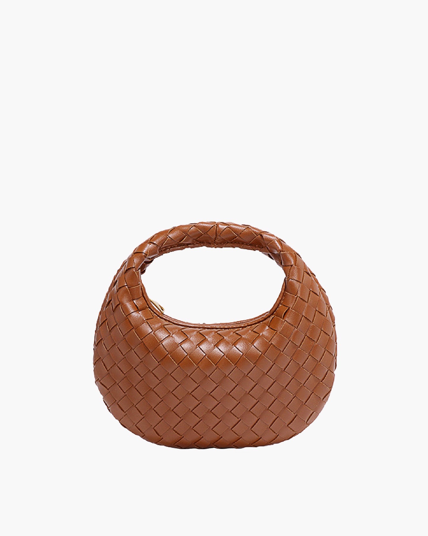 Vegan Leather Woven Bag - Wallace