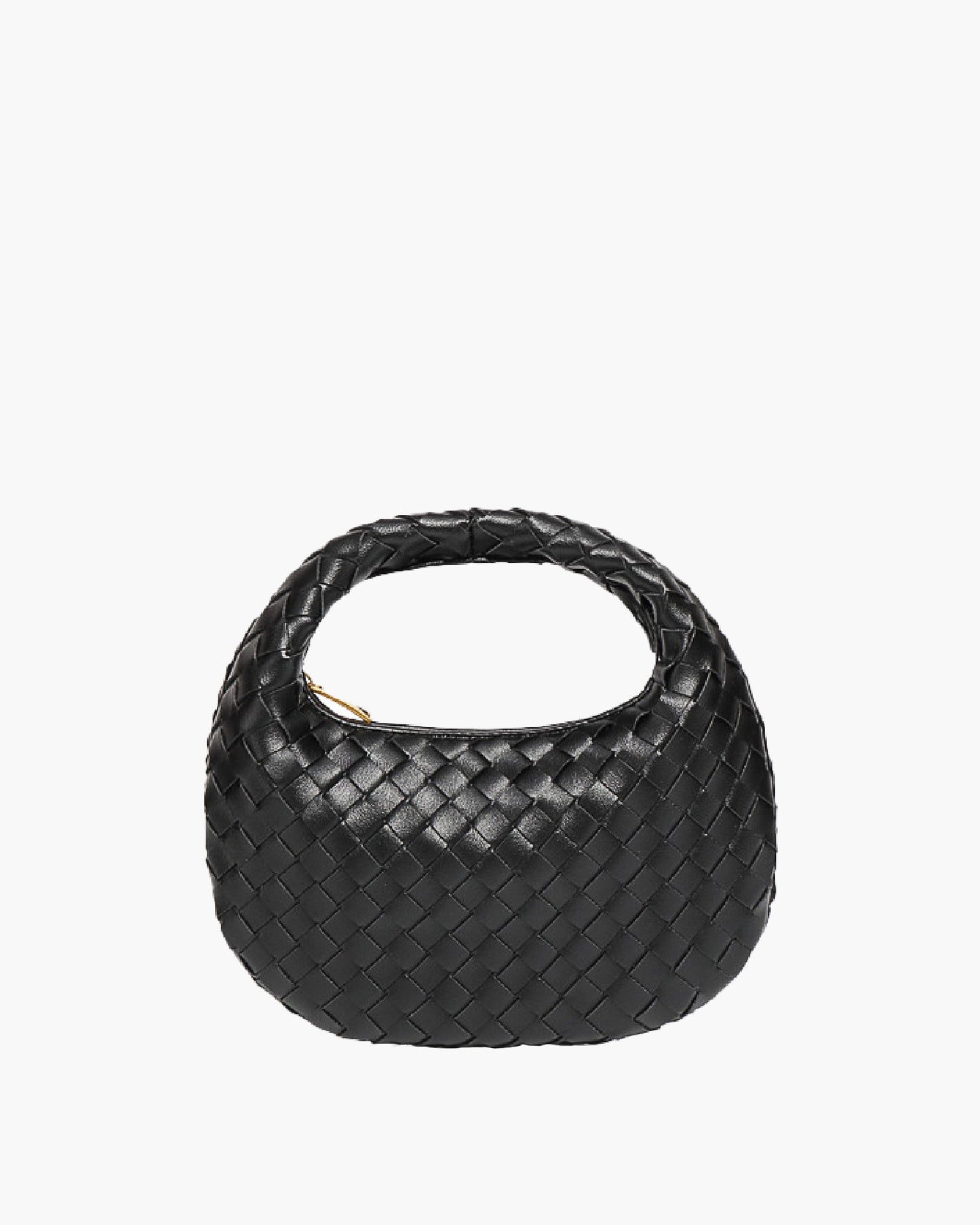 Vegan Leather Woven Bag - Wallace