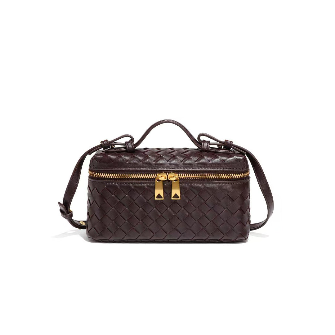 Luxe Box Crossbody Bag - Intrecciato