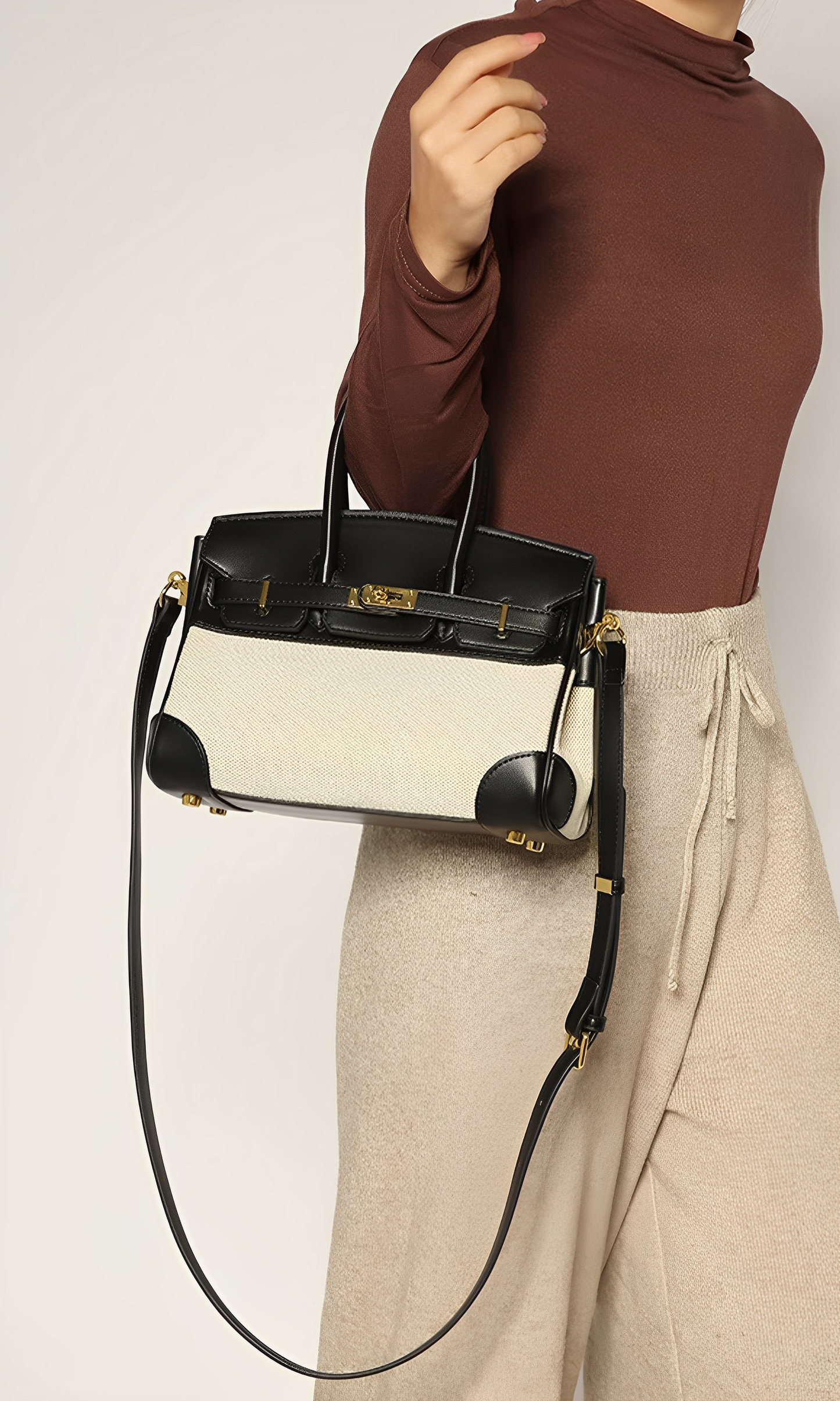 Lucienne Fauve Toile Tote