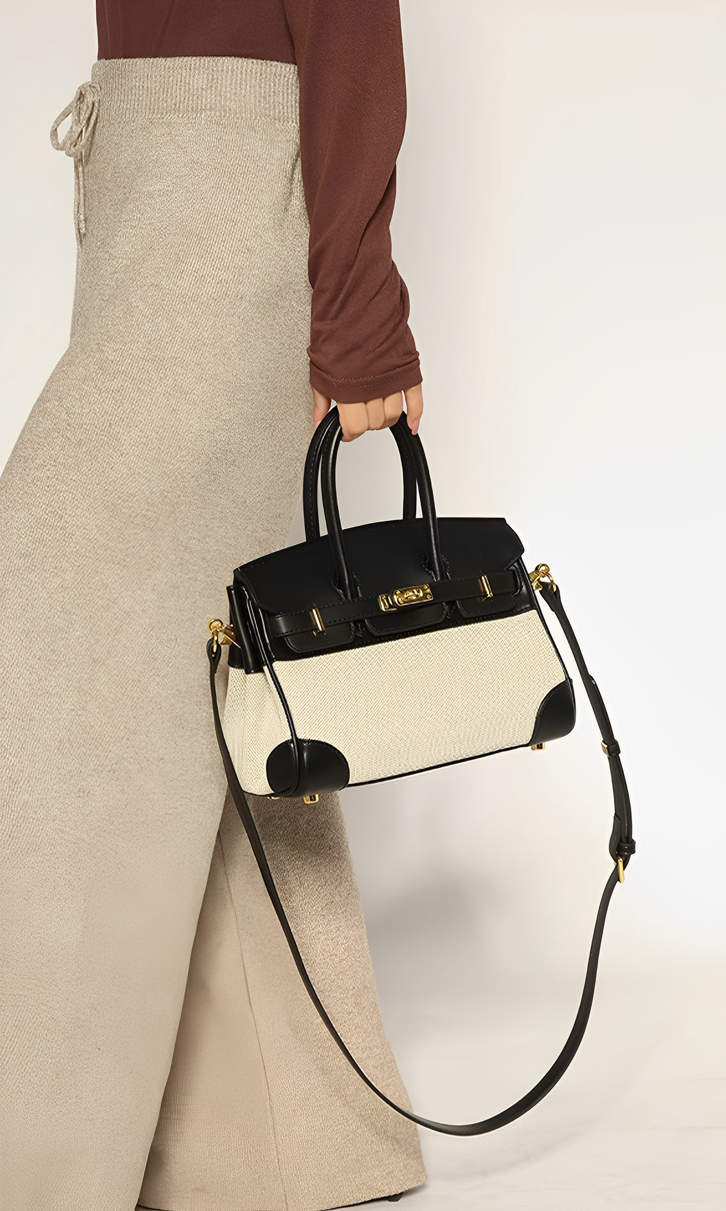 Lucienne Fauve Toile Tote