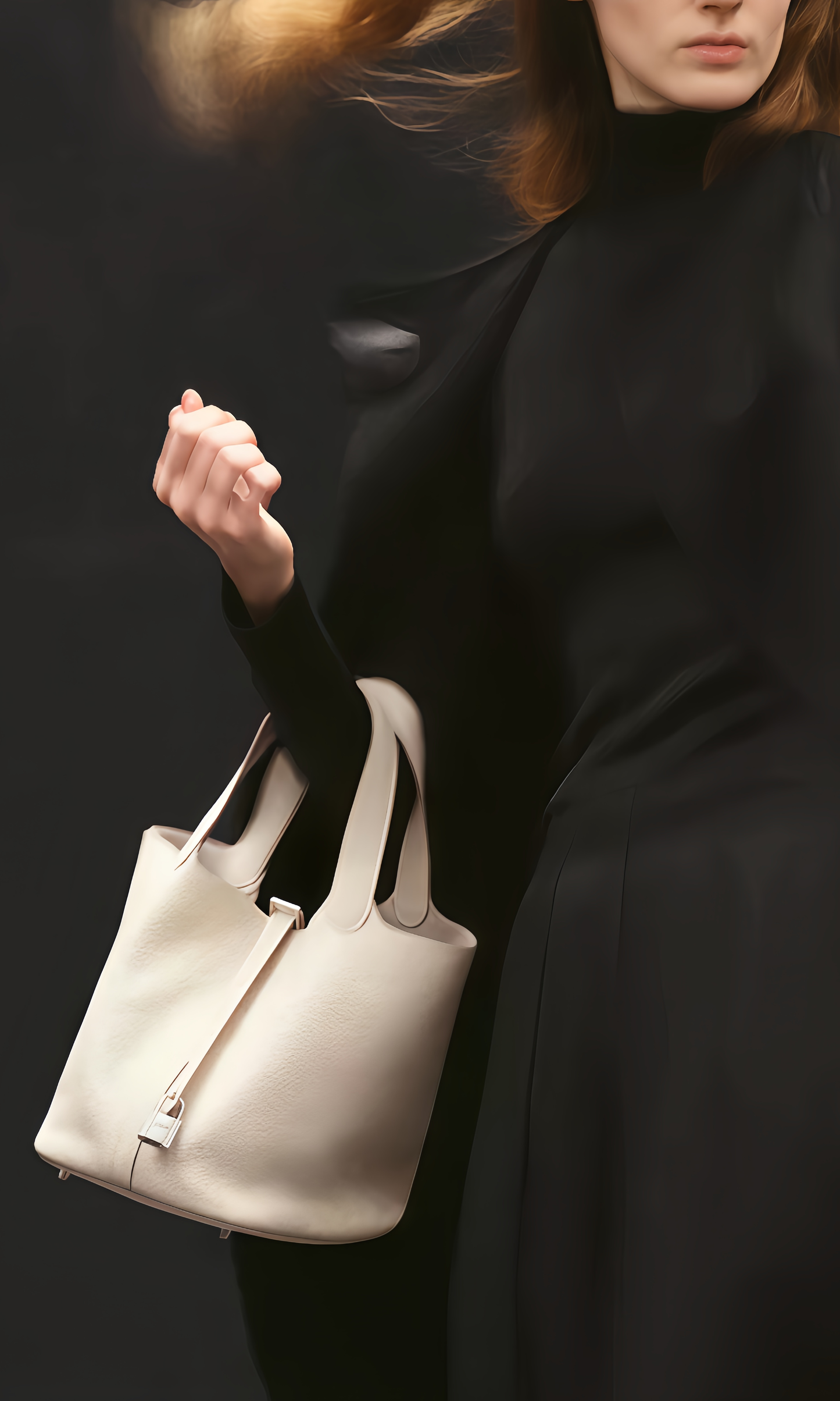Azure Lock Tote