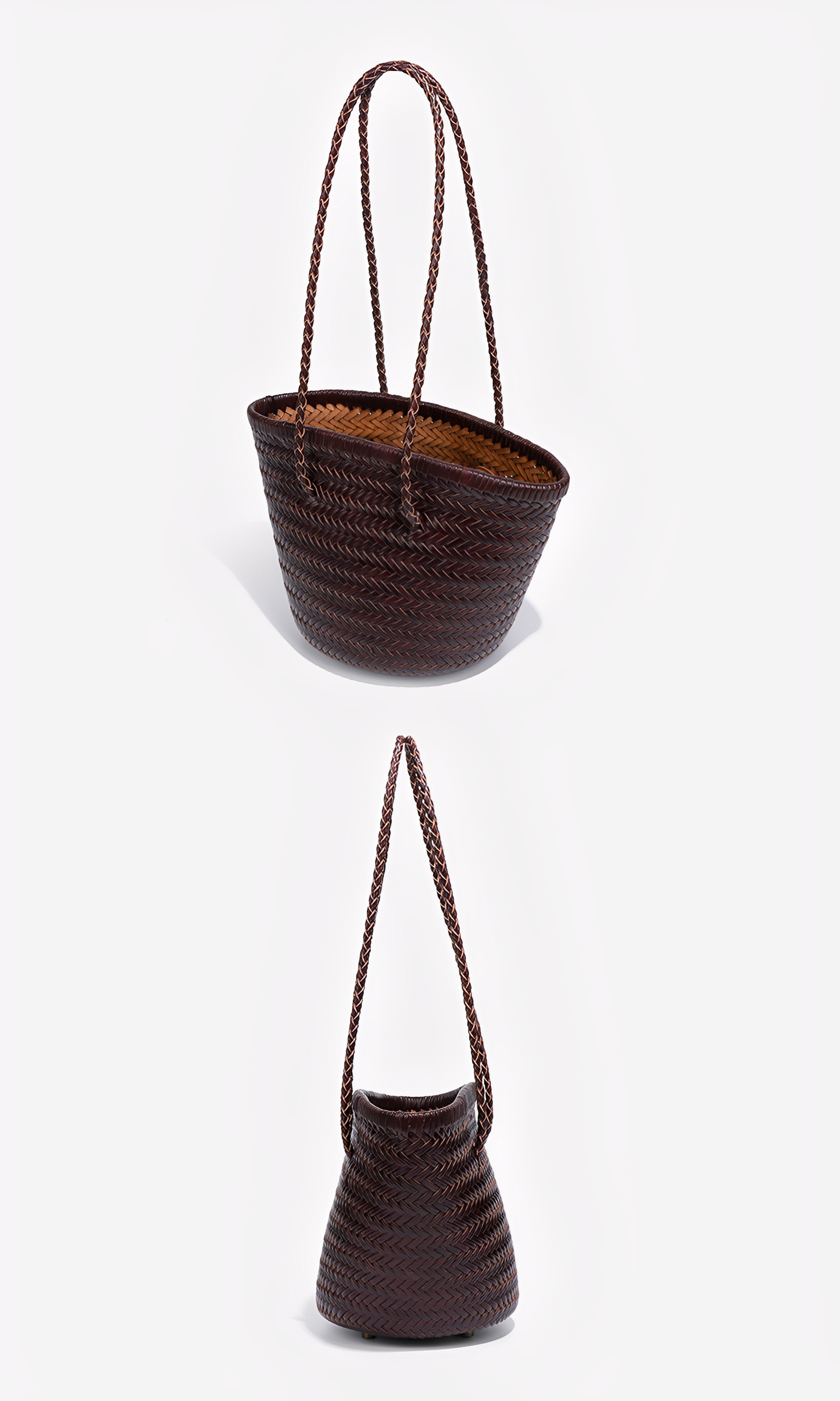 Genuine Leather-Marisol Weave