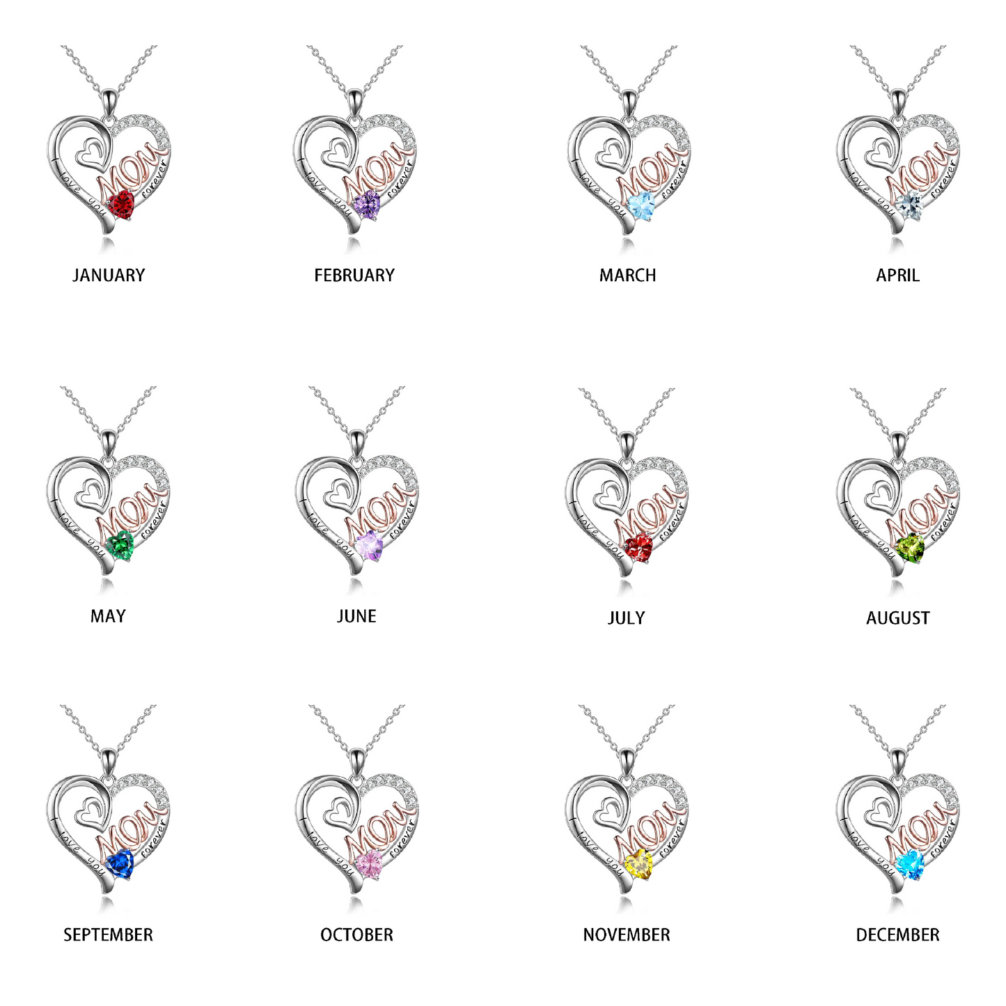 Enduring Love Heart Pendant