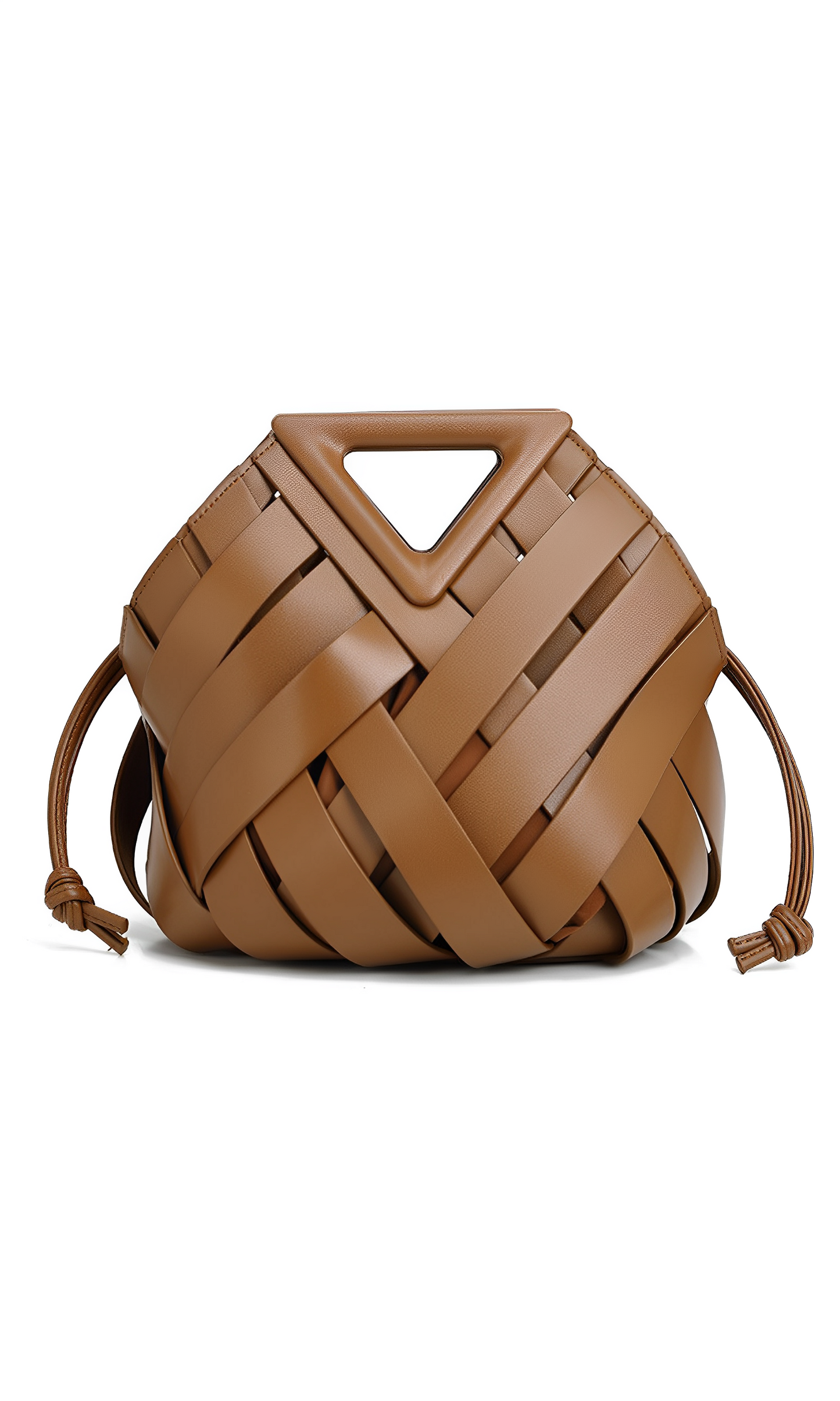 Lucienne Verde Woven Clutch