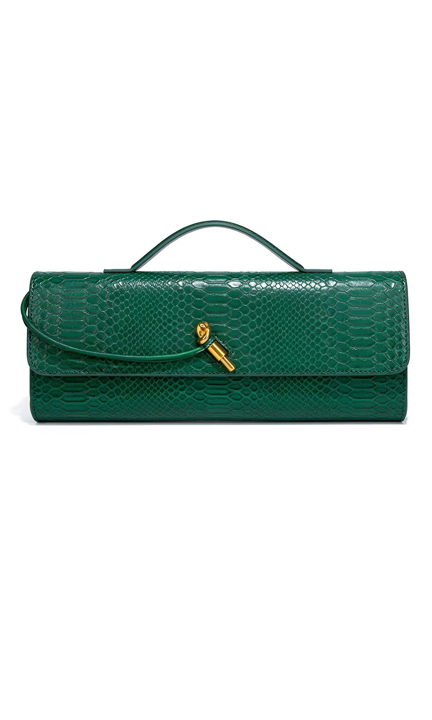 Élégance Python Clutch
