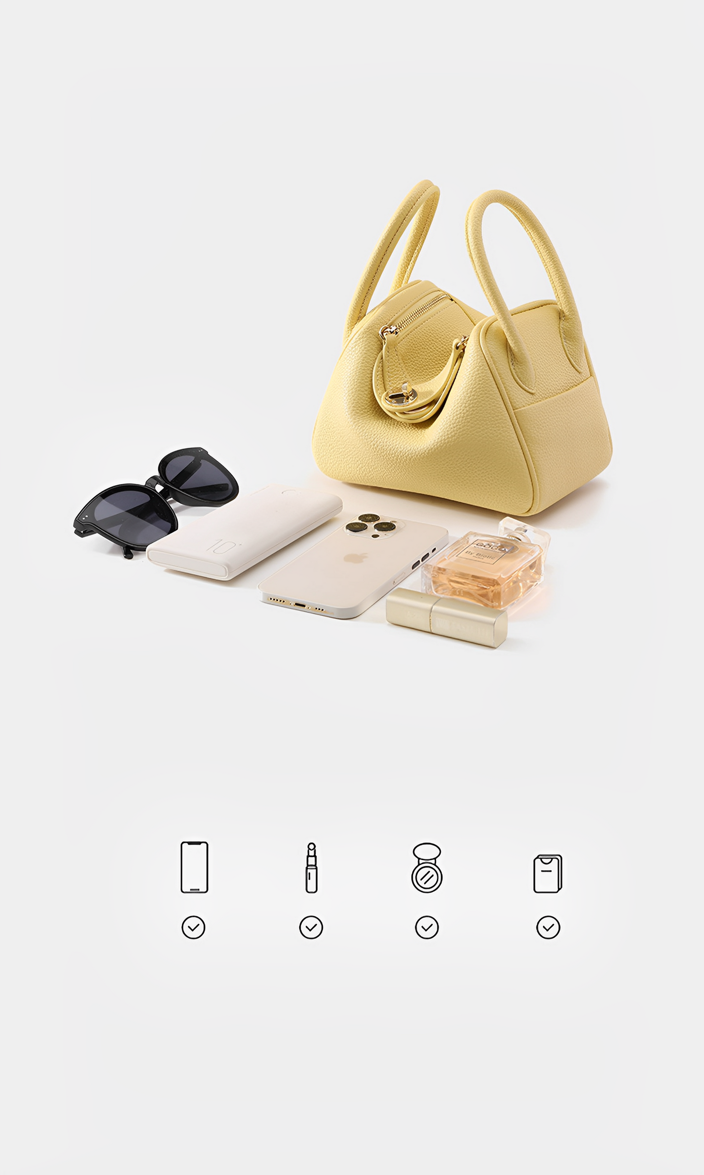 Linda - Mini Charm Bag