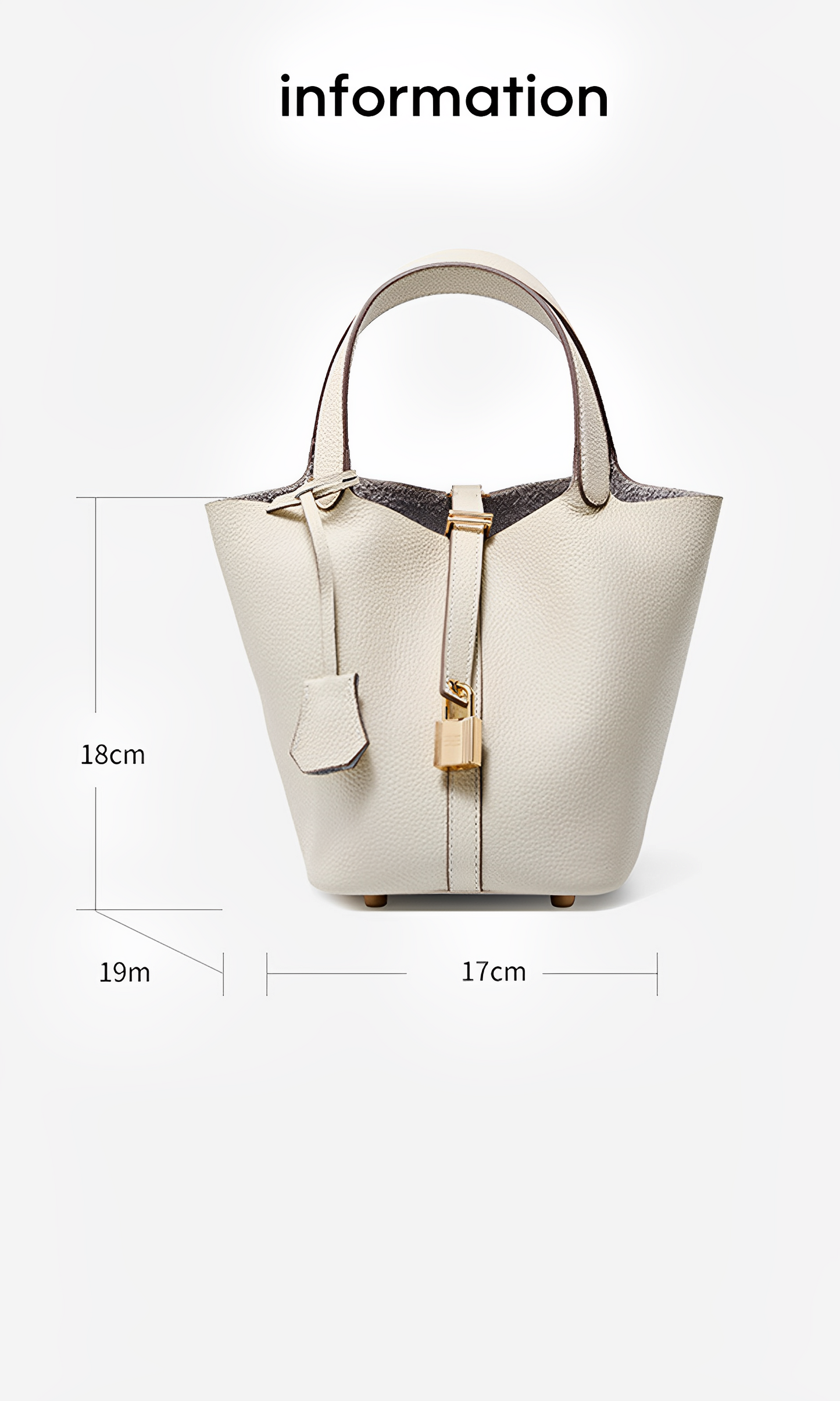 Azure Lock Tote