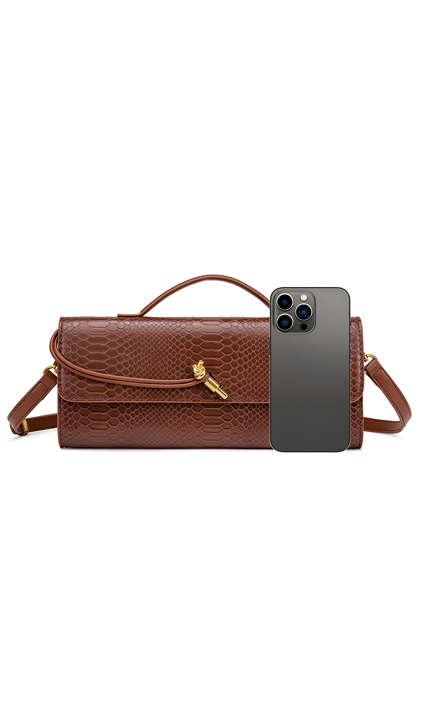 Élégance Python Clutch