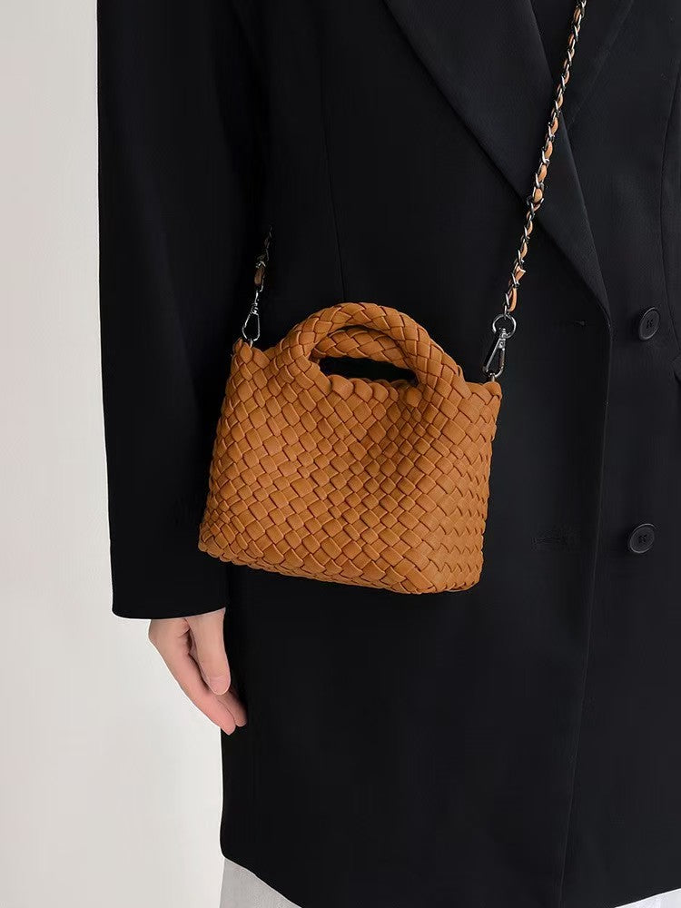 Blush Woven Duo Tote