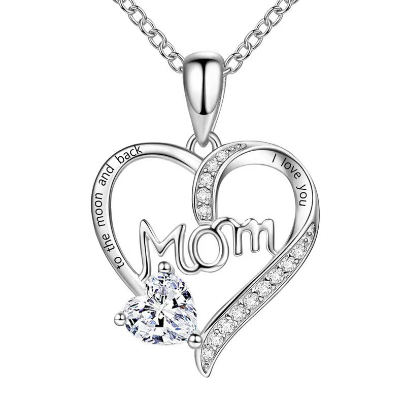 Mom Heart Pendant