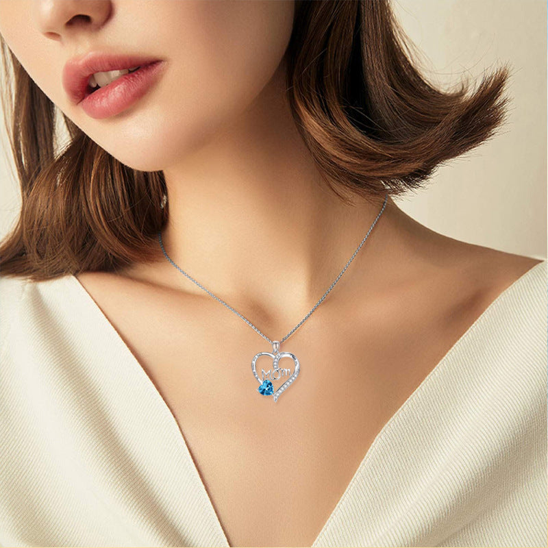 Mom Heart Pendant