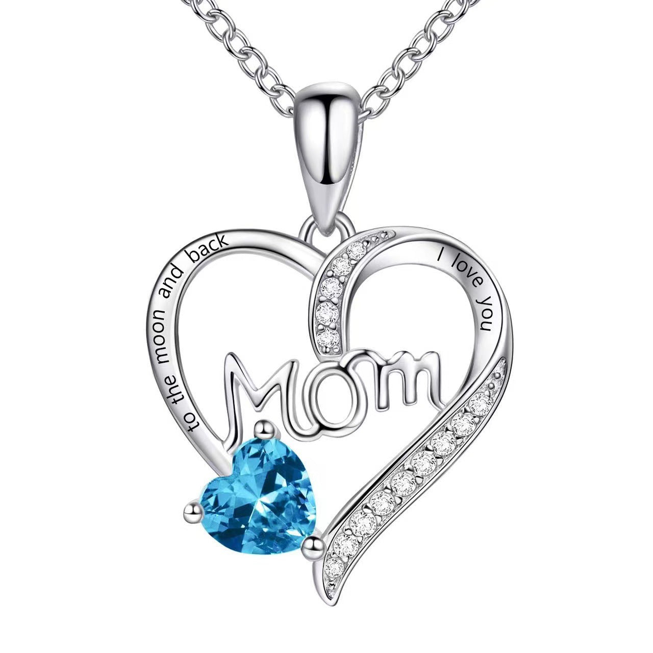Mom Heart Pendant