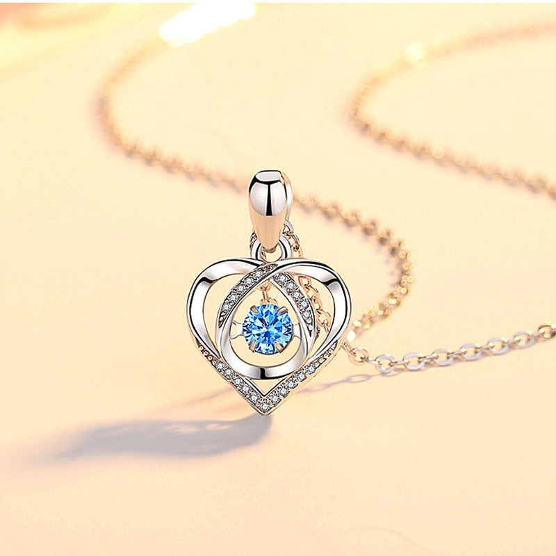Dynamic Love Heart Necklace
