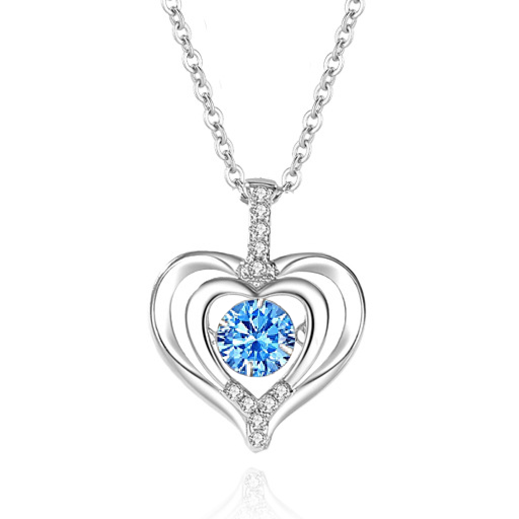 Dynamic Love Heart Necklace
