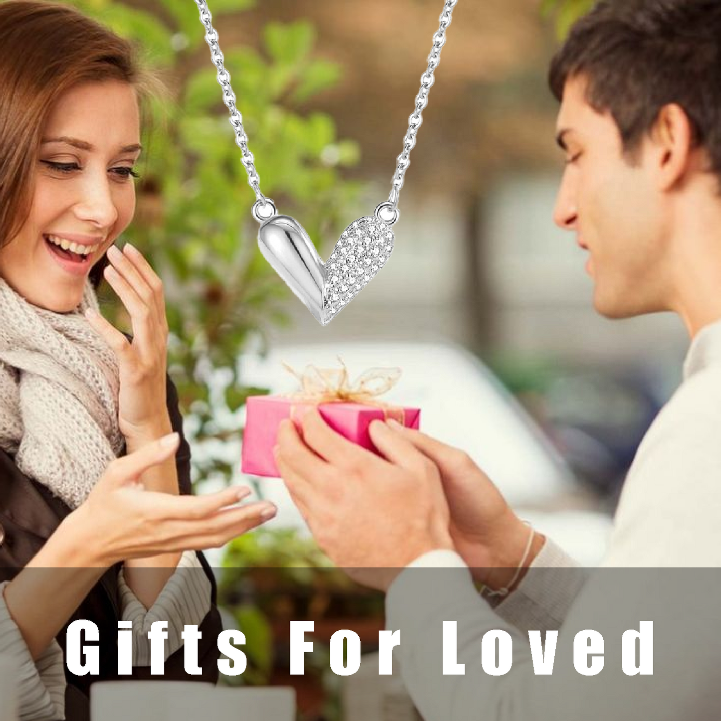 Duet of Hearts Necklace