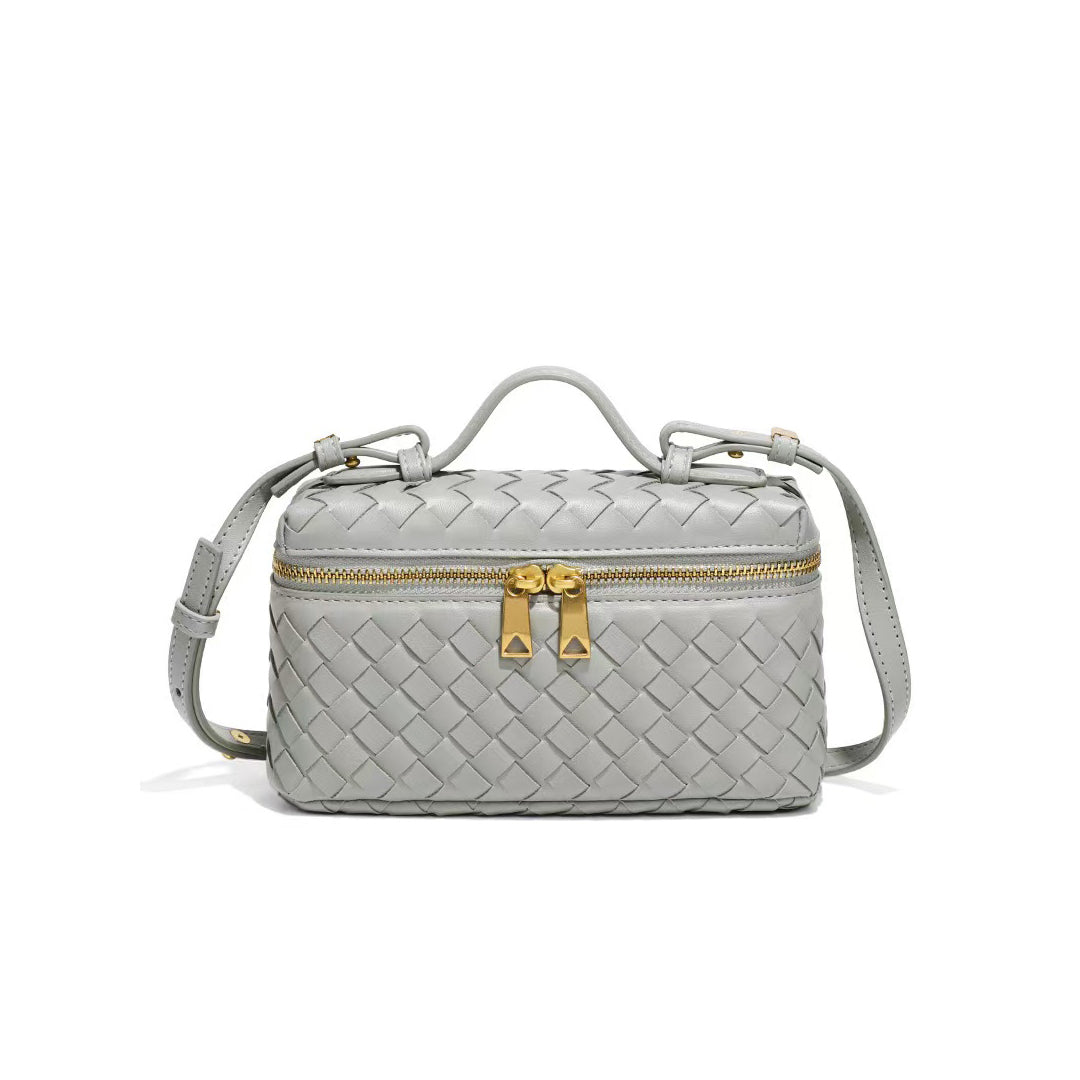 Luxe Box Crossbody Bag - Intrecciato