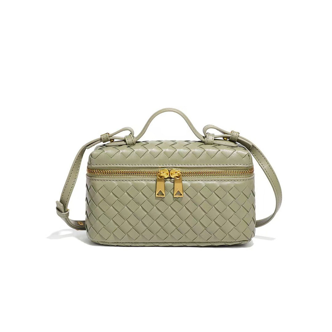 Luxe Box Crossbody Bag - Intrecciato