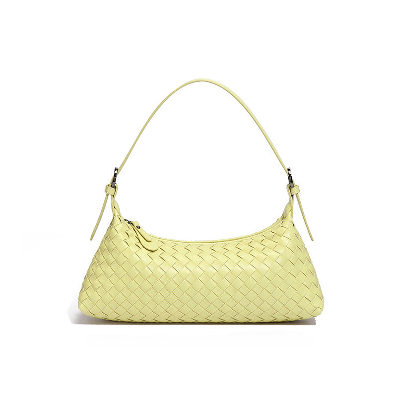 Luxe Woven Leather Bag