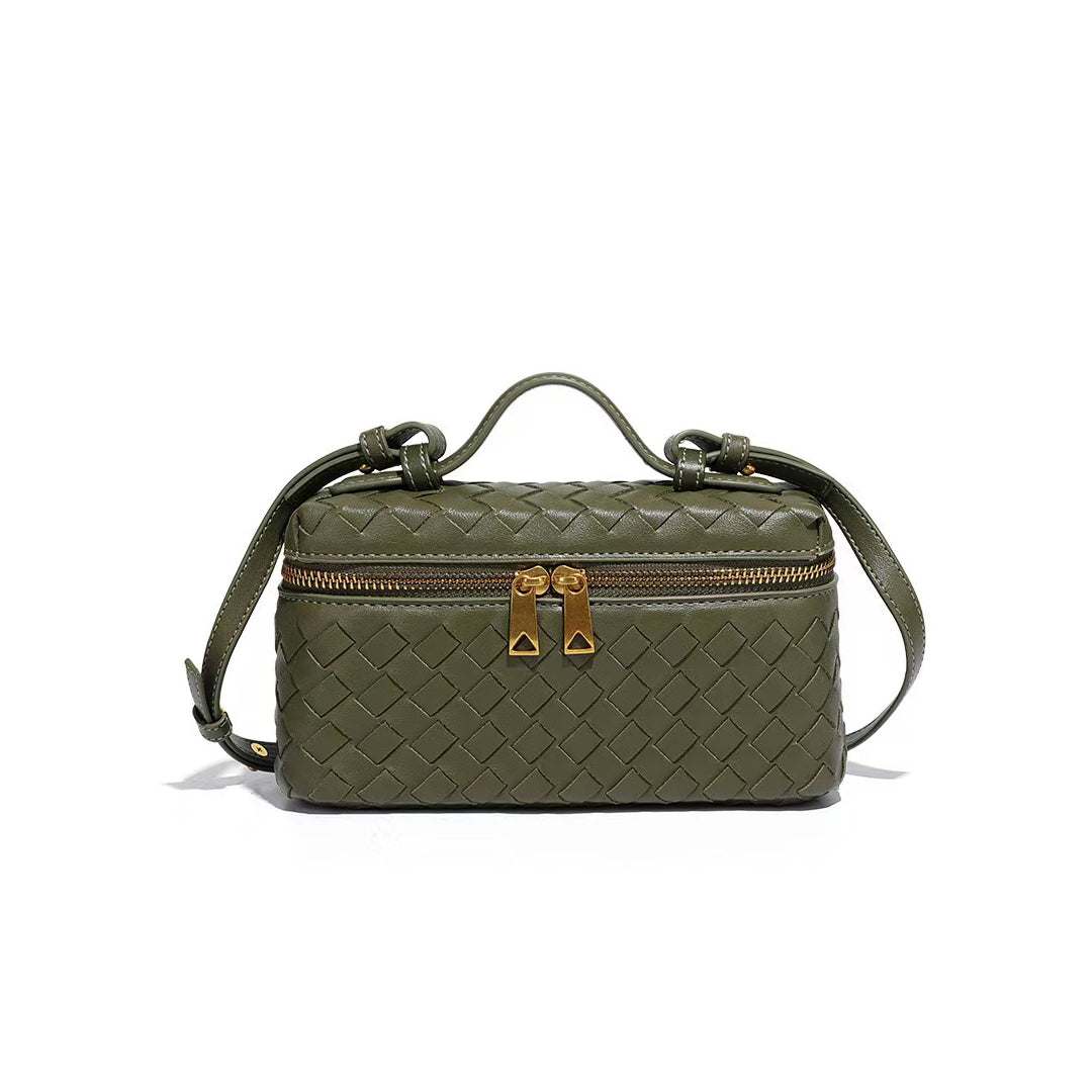 Luxe Box Crossbody Bag - Intrecciato