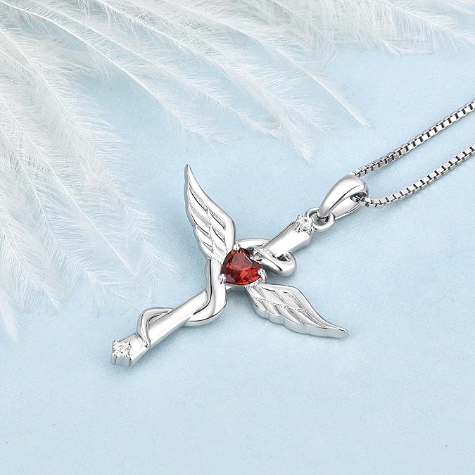 Angelic Cross Pendant