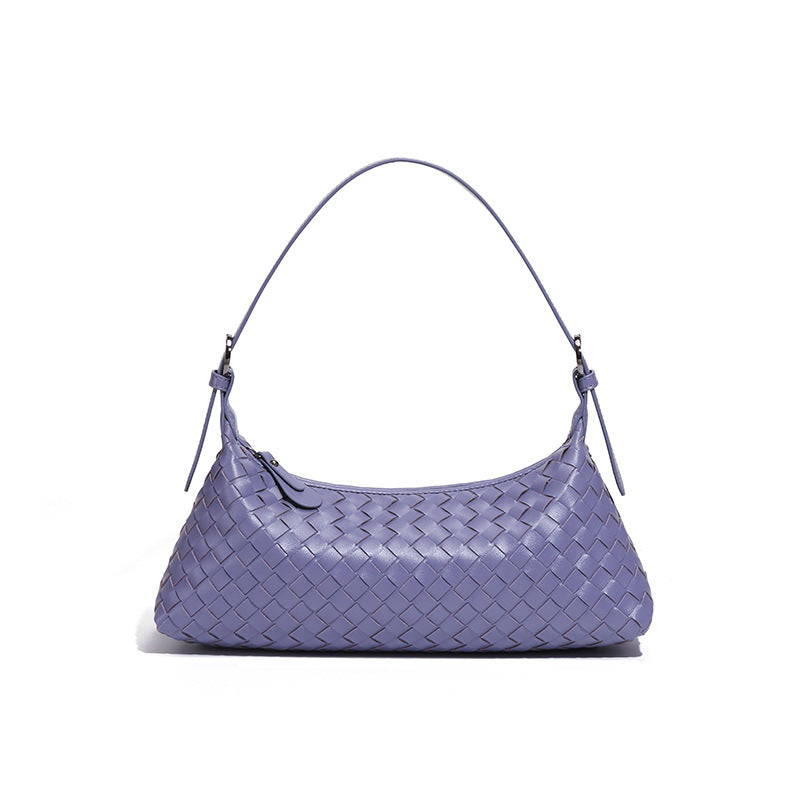 Luxe Woven Leather Bag