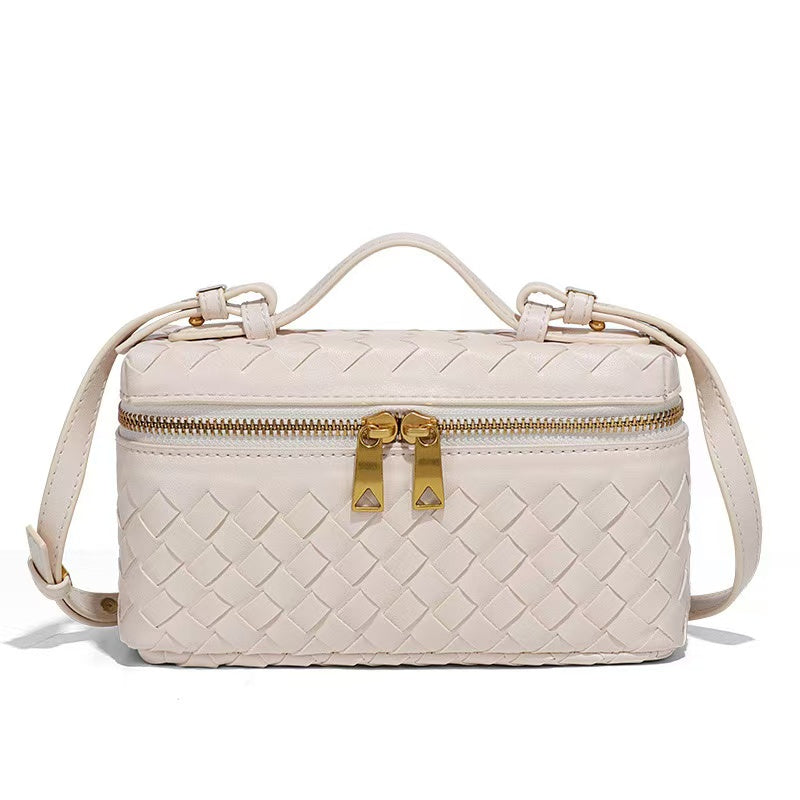 Luxe Box Crossbody Bag - Intrecciato