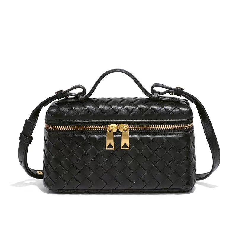 Luxe Box Crossbody Bag - Intrecciato