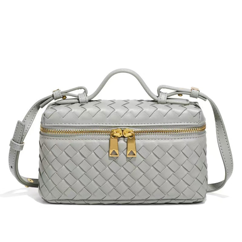 Luxe Box Crossbody Bag - Intrecciato