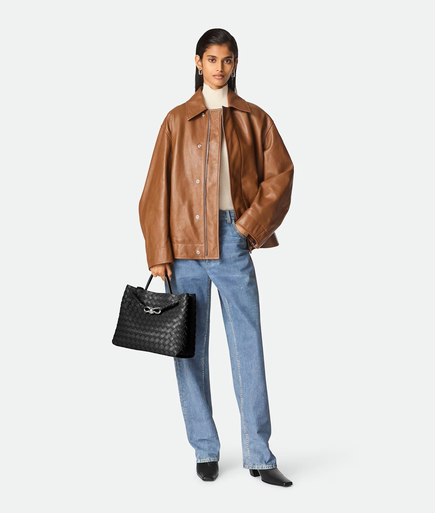 Emilia Woven Tote Bag - Andiamo