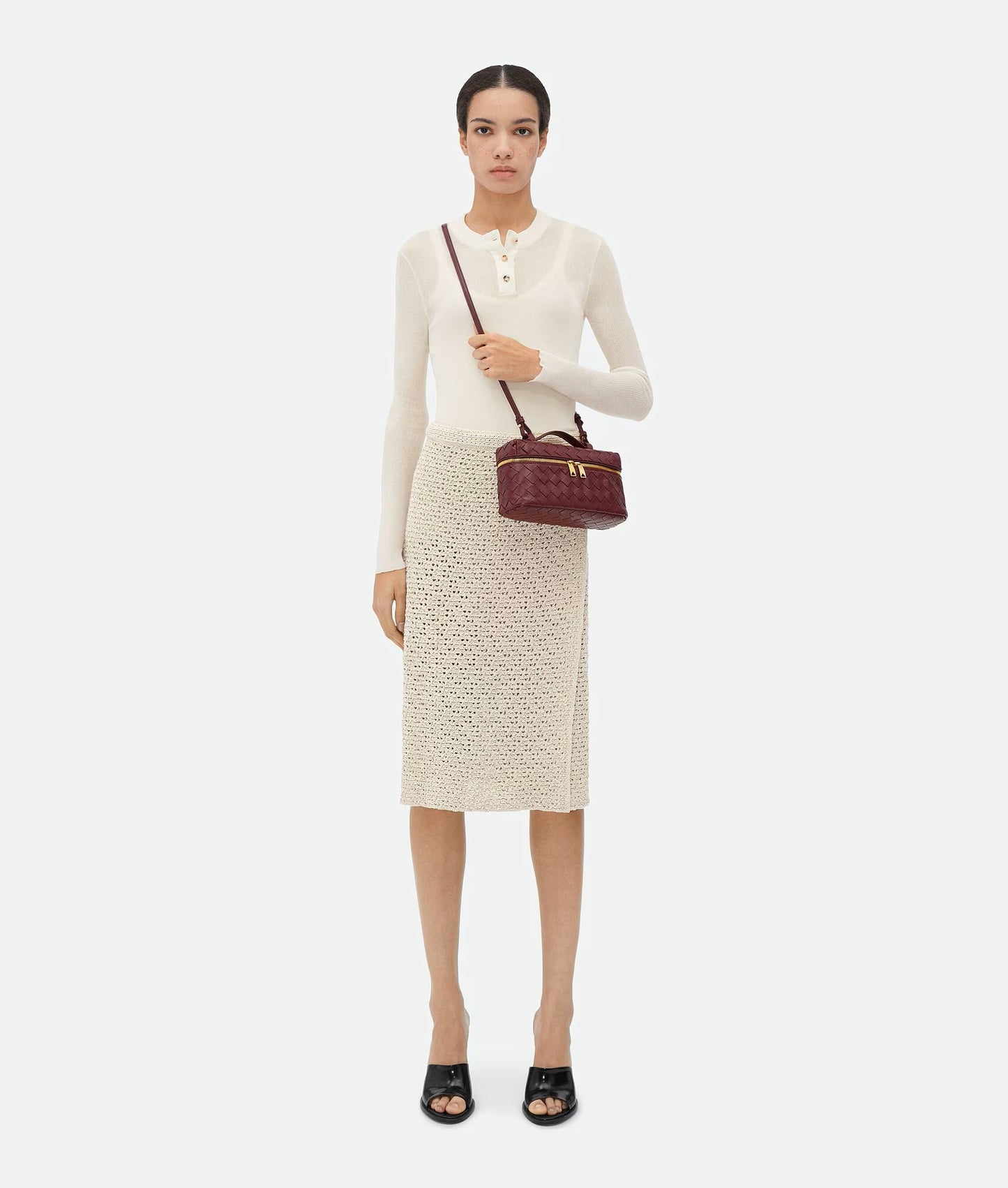 Luxe Box Crossbody Bag - Intrecciato