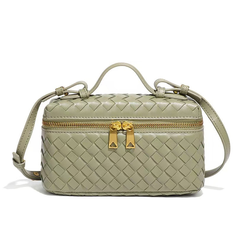 Luxe Box Crossbody Bag - Intrecciato