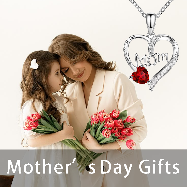 Mom Heart Pendant