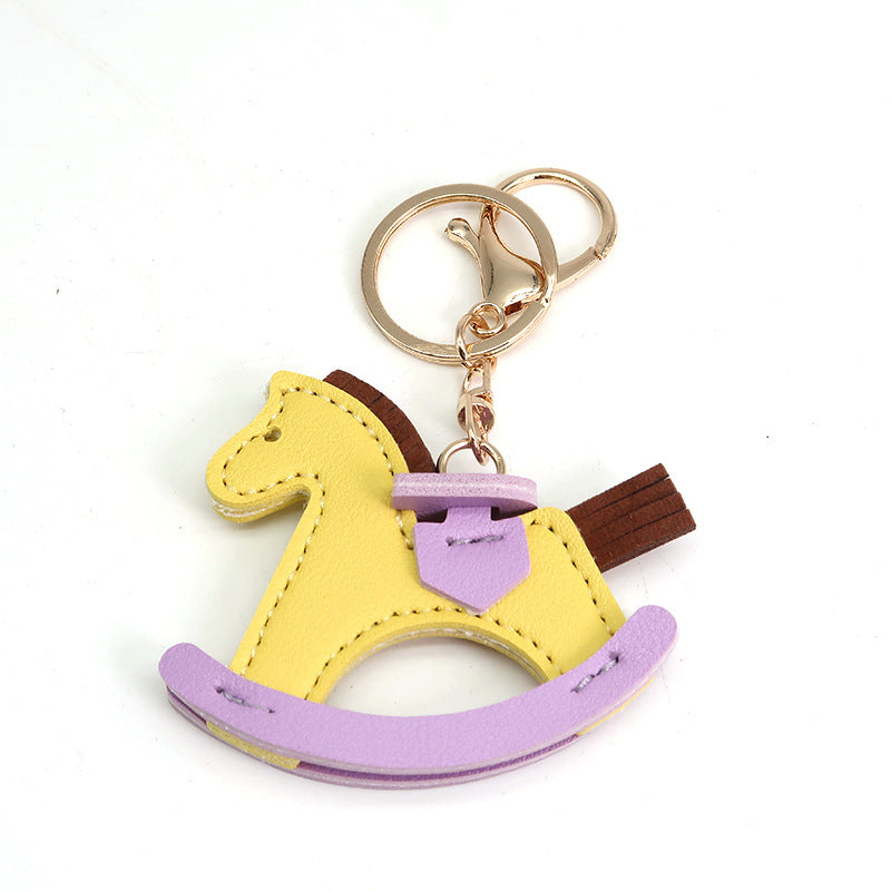Elegant Horse Keychain