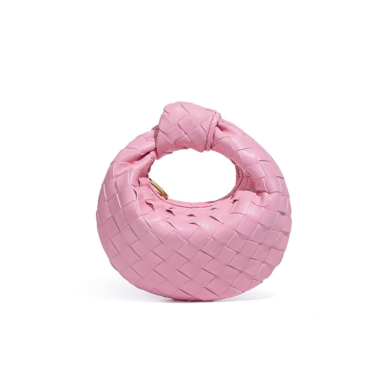 Elegance Leather Woven Bag