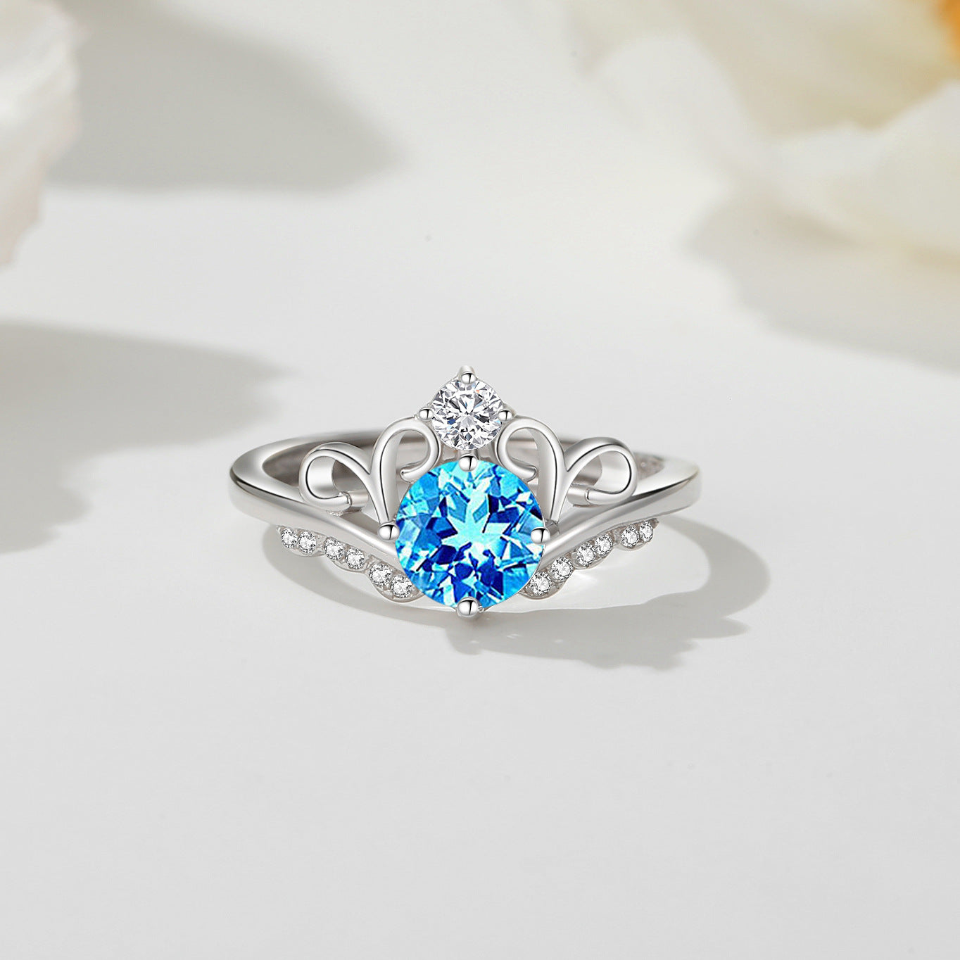Radiant Crown Ring