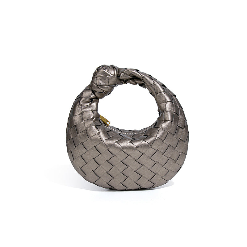Elegance Leather Woven Bag