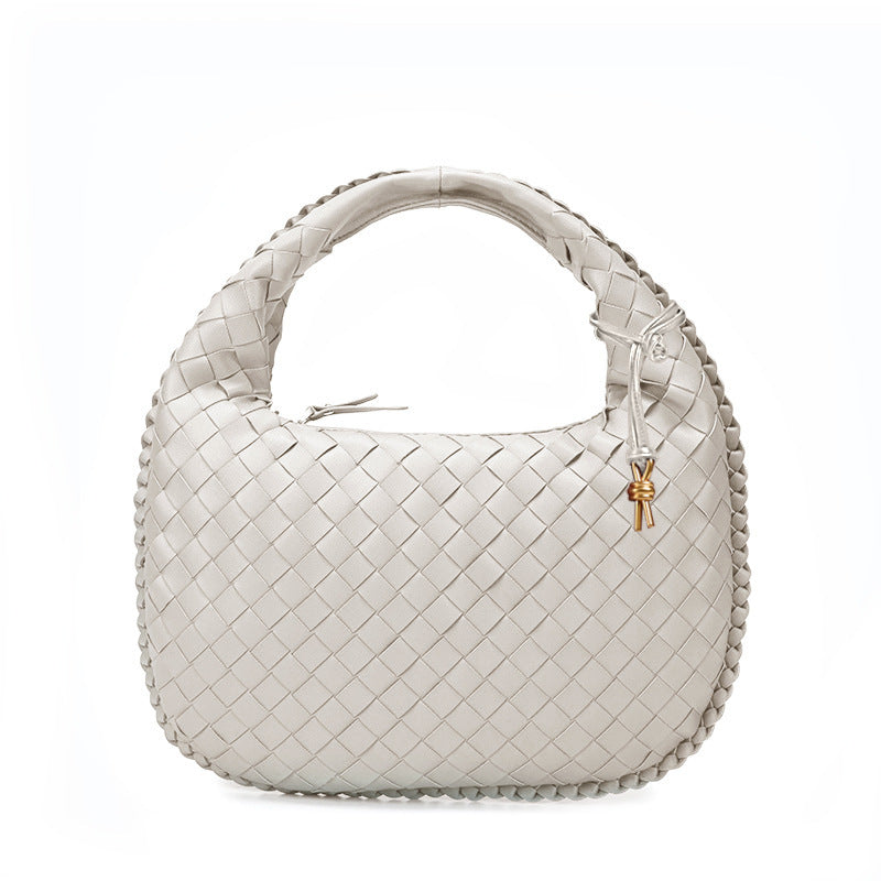 Azure Weave Hobo Bag