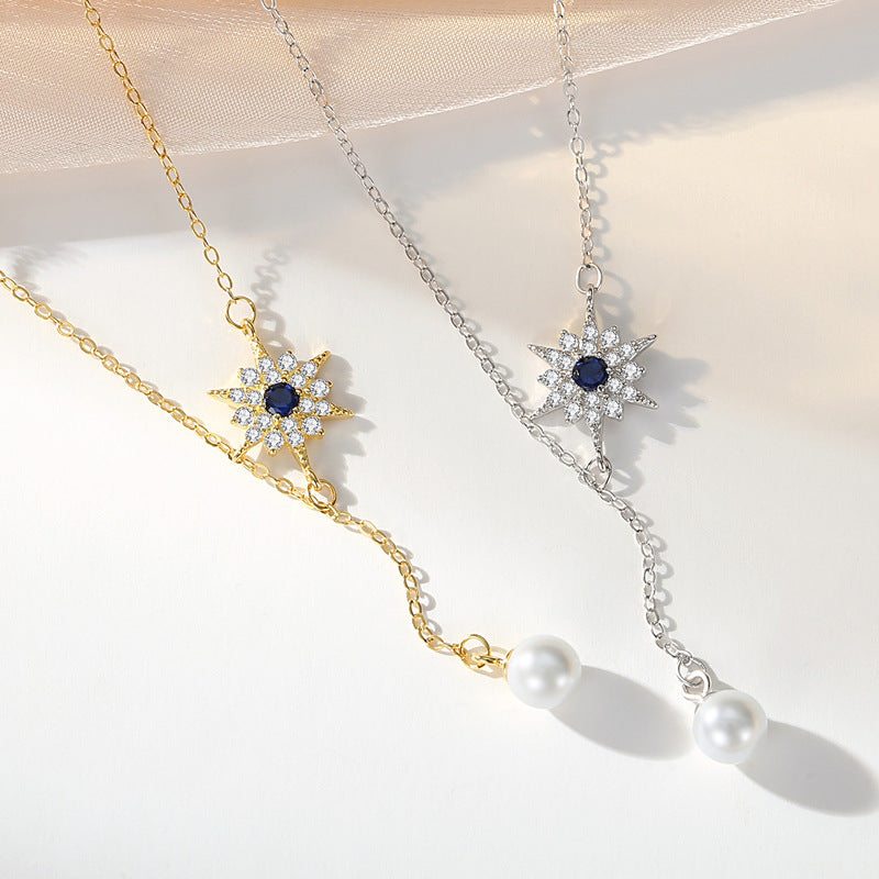 Starry Night Pearl Necklace