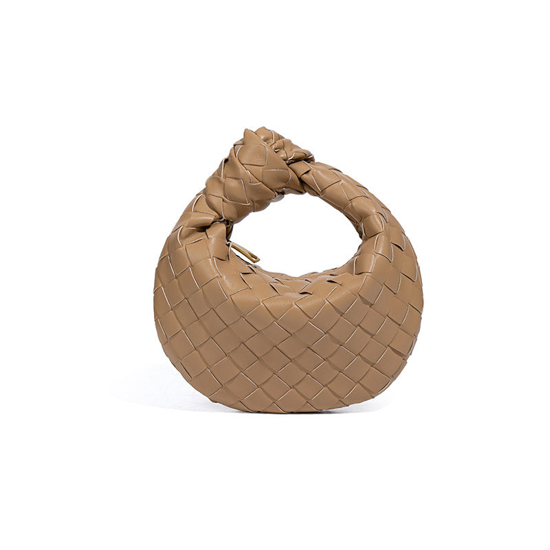 Elegance Leather Woven Bag
