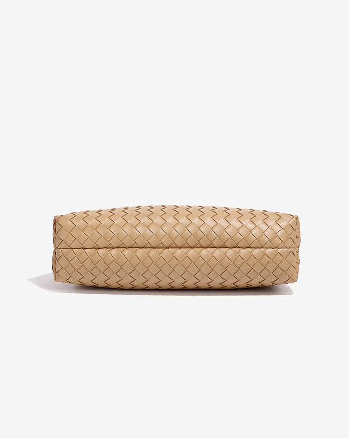 Luxe Woven Leather Bag