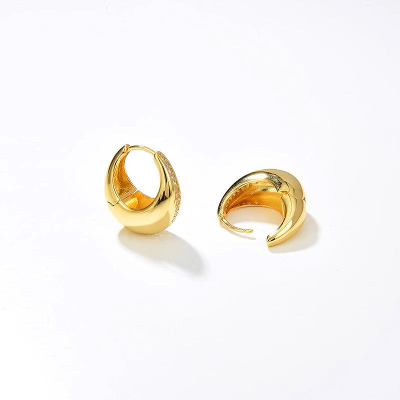Drop Earrings with Diamonds