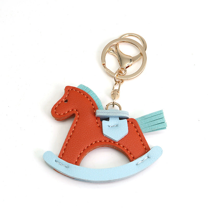 Elegant Horse Keychain