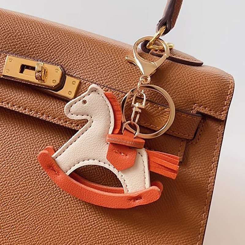 Elegant Horse Keychain