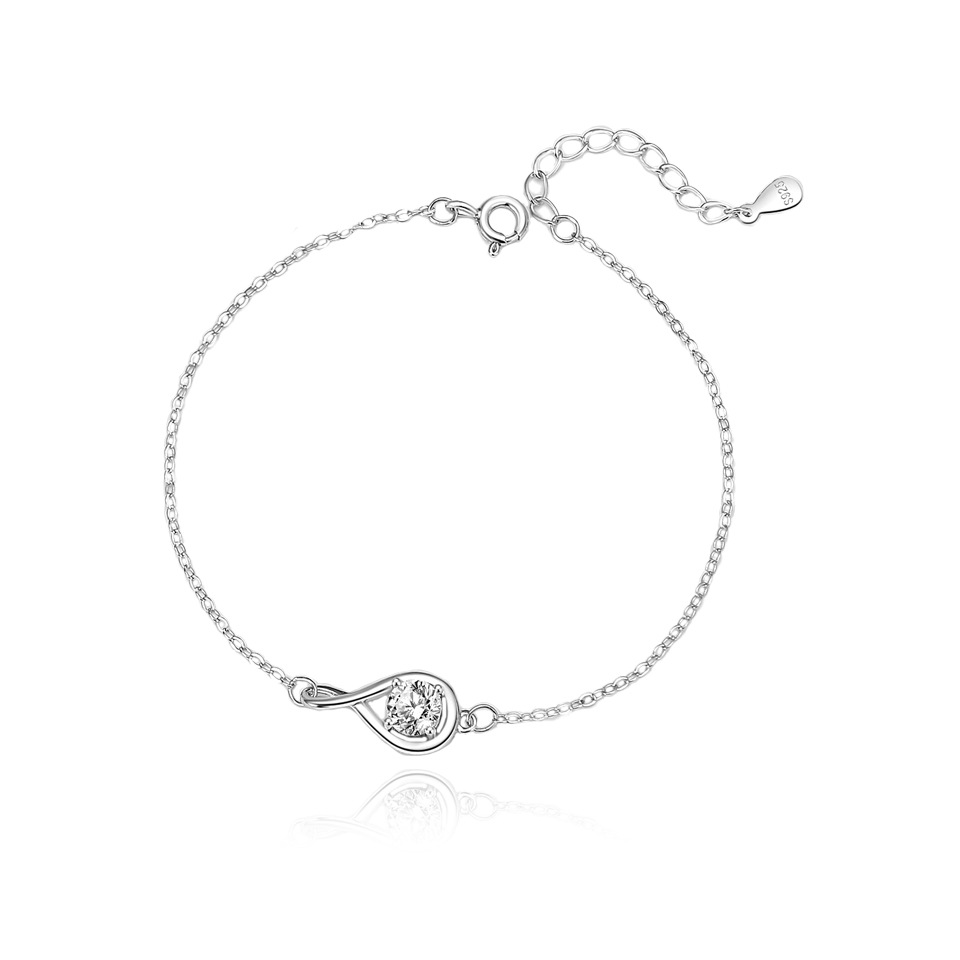 “Infinity” Gemstone Bracelet