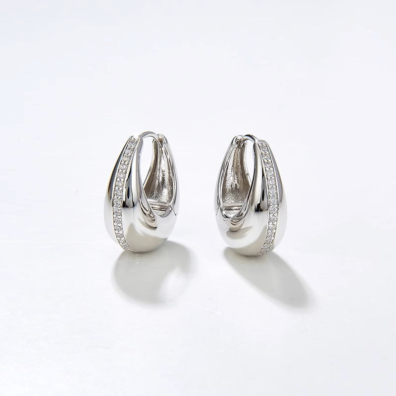 Drop Earrings with Diamonds