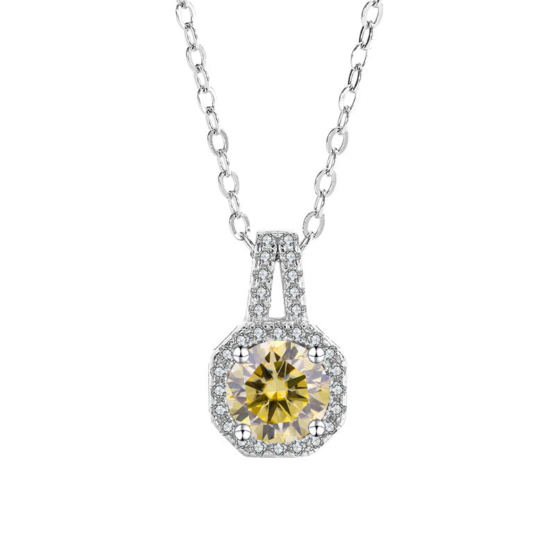 Radiant Solitaire Pendant
