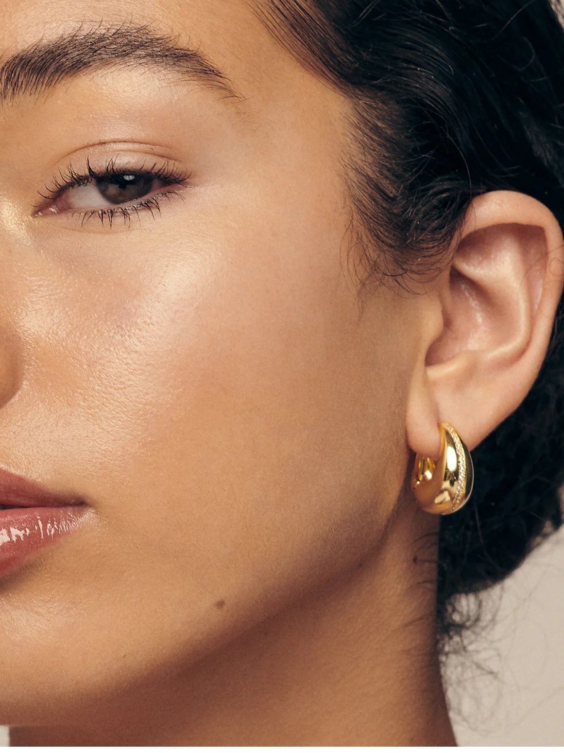 Drop Earrings with Diamonds