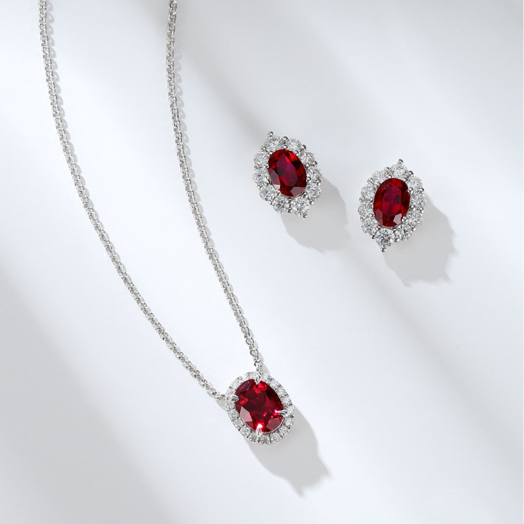 Ruby Elegance Necklace