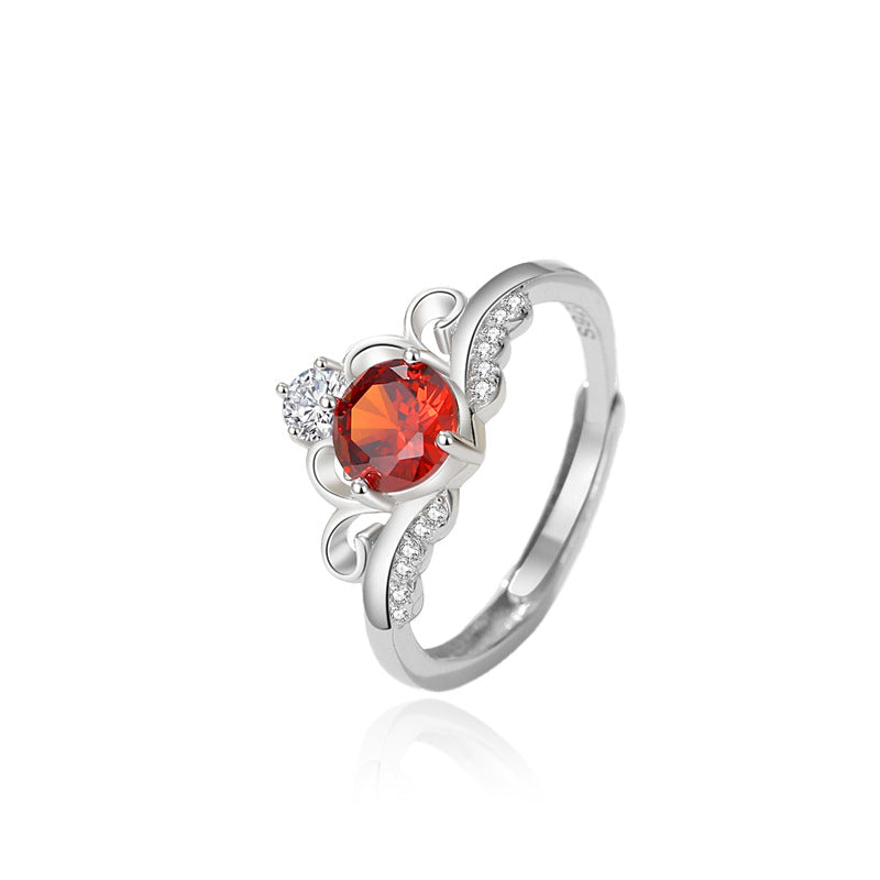 Radiant Crown Ring